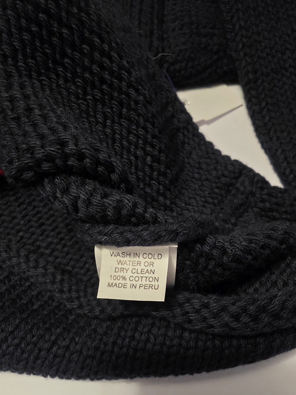 Kids Navy Knit Sweater with Red Sailboat Motif Size 2T - Picture 6 of 10
